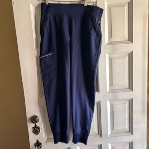Cherokee infinity navy jogger scrub pants, women’s medium